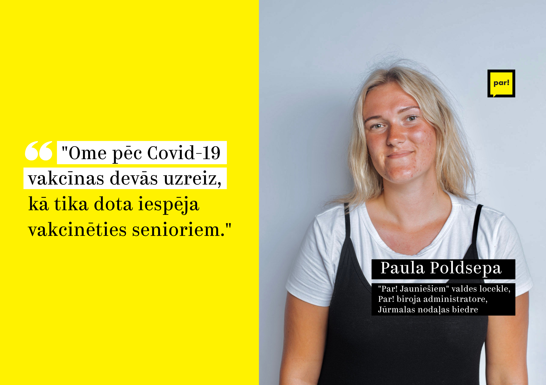 Paula Poldsepa: Covid-19 nav nekāda parasta saaukstēšanās, tas ir riebīgs vīruss